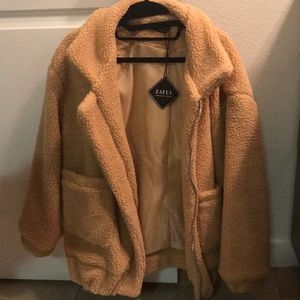 NWT teddy jacket